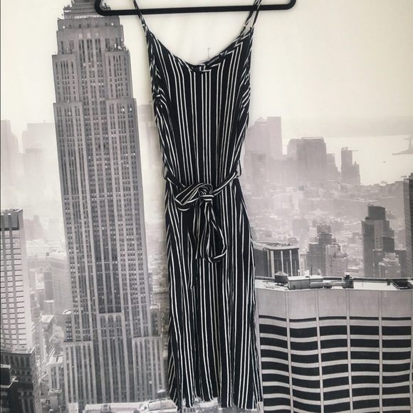 Who What Wear Dresses & Skirts - Midi Vertically Striped Dress